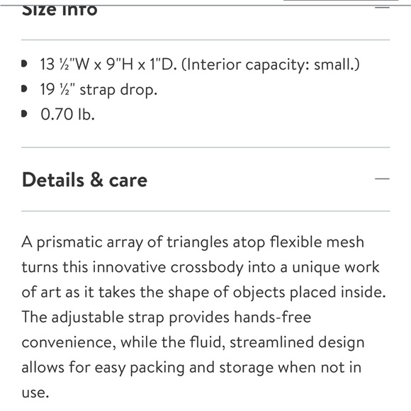 Bao Bao Issey Miyake Lucent Crossbody Bag color: white - Picture 9 of 9